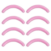 16Pcs Washable Refill Pads for Eyelash Curler Ideal Replacement Rubber Cushions for Mascara Eyeliner or Glue Smudged Lashes Pink